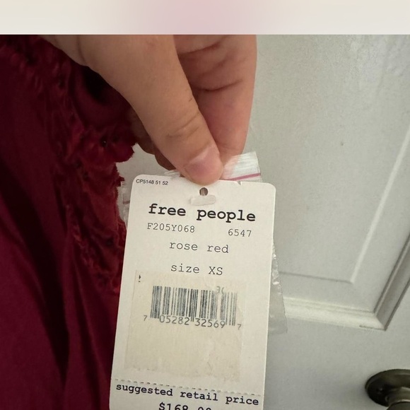 Free People Burgundy Dress - Picture 6 of 6